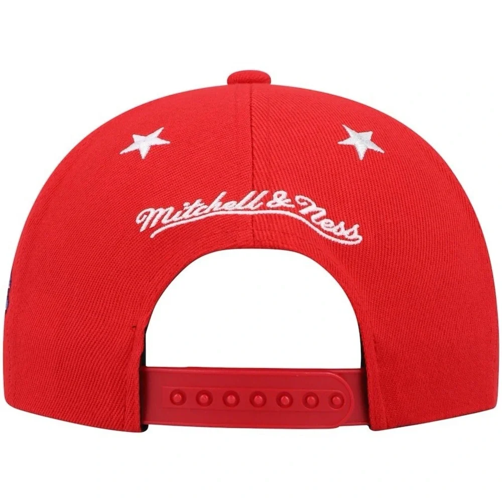 Philadelphia 76ers Mitchell & Ness 1997 NBA All-Star‎ Weekend Snapback Hat Red